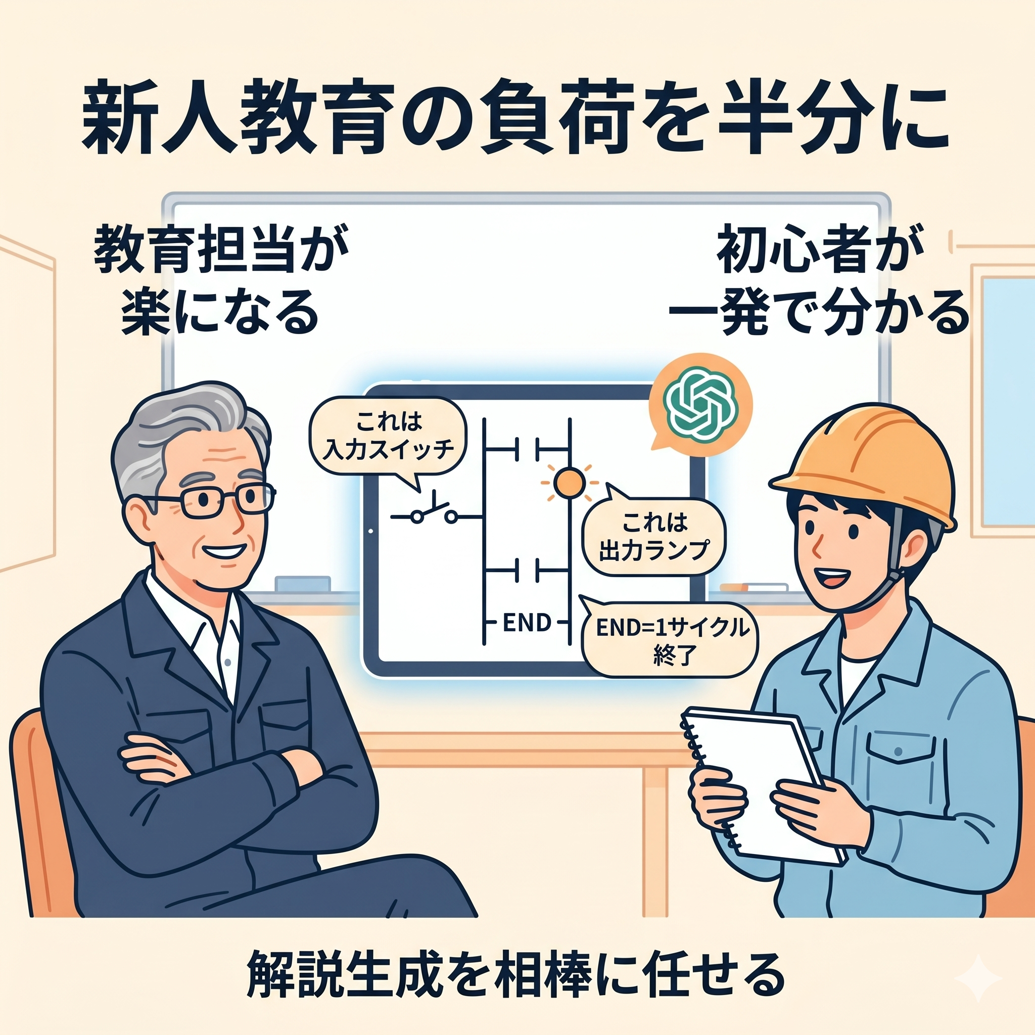 プロンプト④ 新人教育用の解説生成