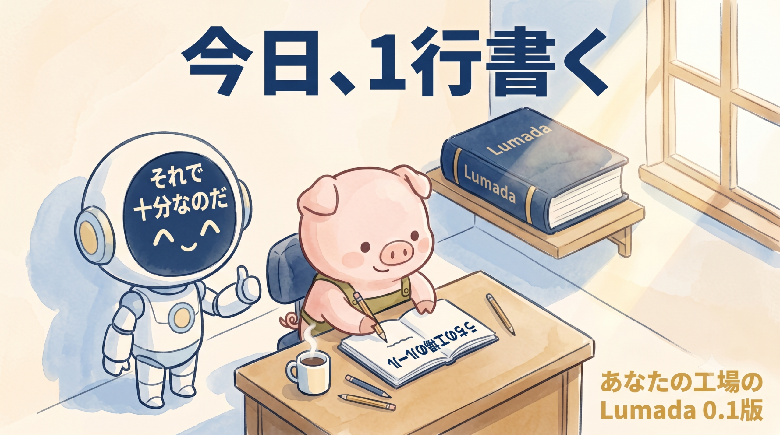 今日、1行書く フィナーレ